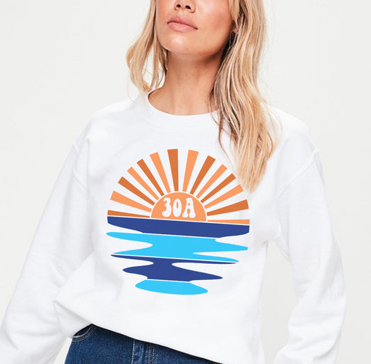 30A Sunset Sweatshirt