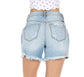 Hazel High Rise Denim Shorts