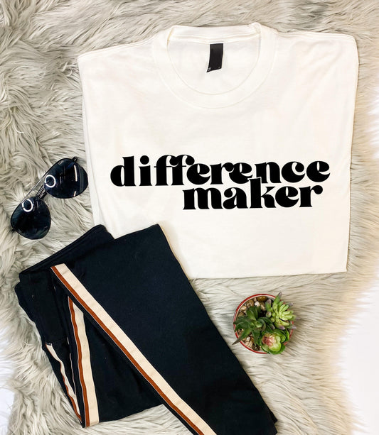 Difference Maker Tee